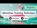 Attention training technique att in metacognitive therapy beginner 10