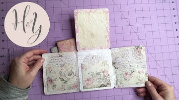 Quick Make Mini Folio with Pockets and Tags