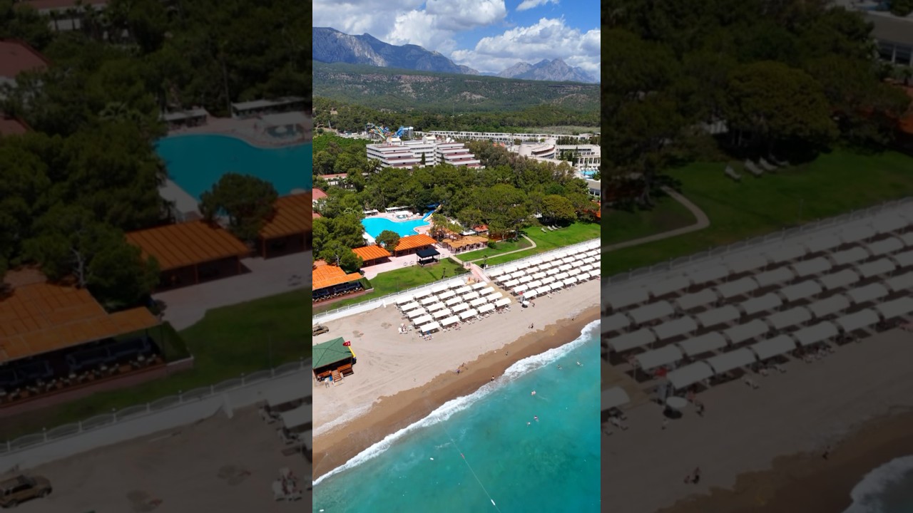 Посмотрим с высоты птичьего полета на отель Fun&Sun Club Saphire 🏝️ Кемер Текирова. 