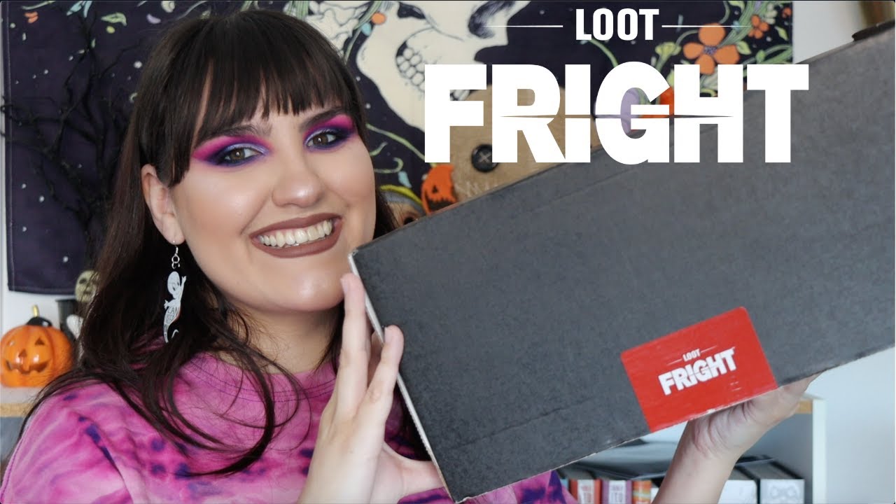 Loot Fright Horror Subscription Box Unboxing | November 2020