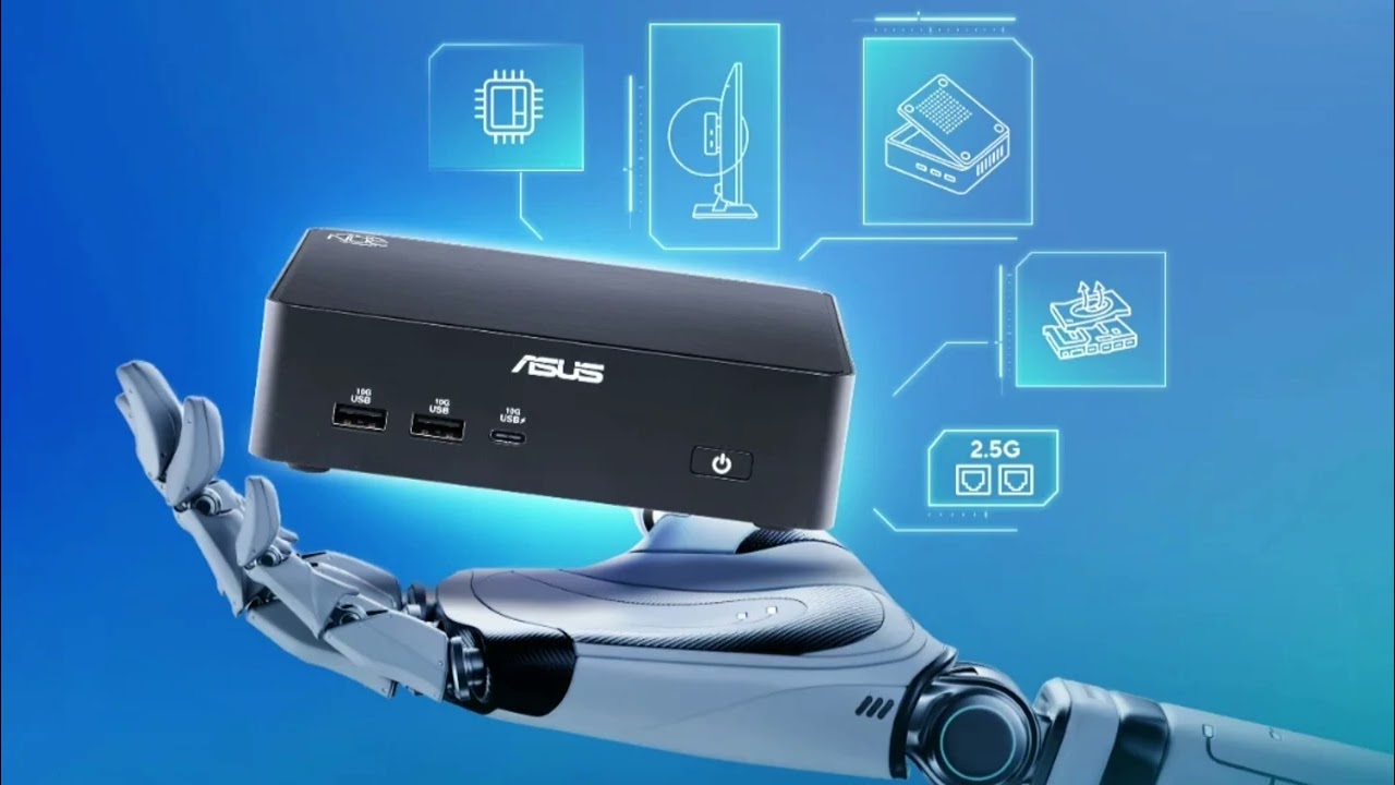 ASUS Launches NUC 16 Pro Mini PC with Intel Core Ultra and Quad Display Support