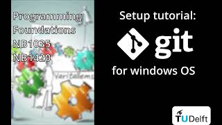 Git setup on Windows