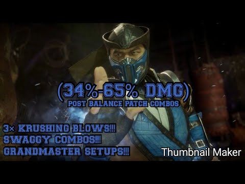 "SUB-ZERO IS GODLIKE" Mk11 Sub-Zero High Damage Combos