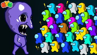 🔴 Live 어몽어스 Game Animation | Ao Oni, Obunga, Thomas, Bridge Worm