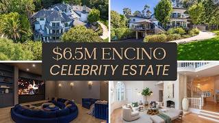 Inside the Encino Avenue Celebrity Estate Listed for $6,495,000.