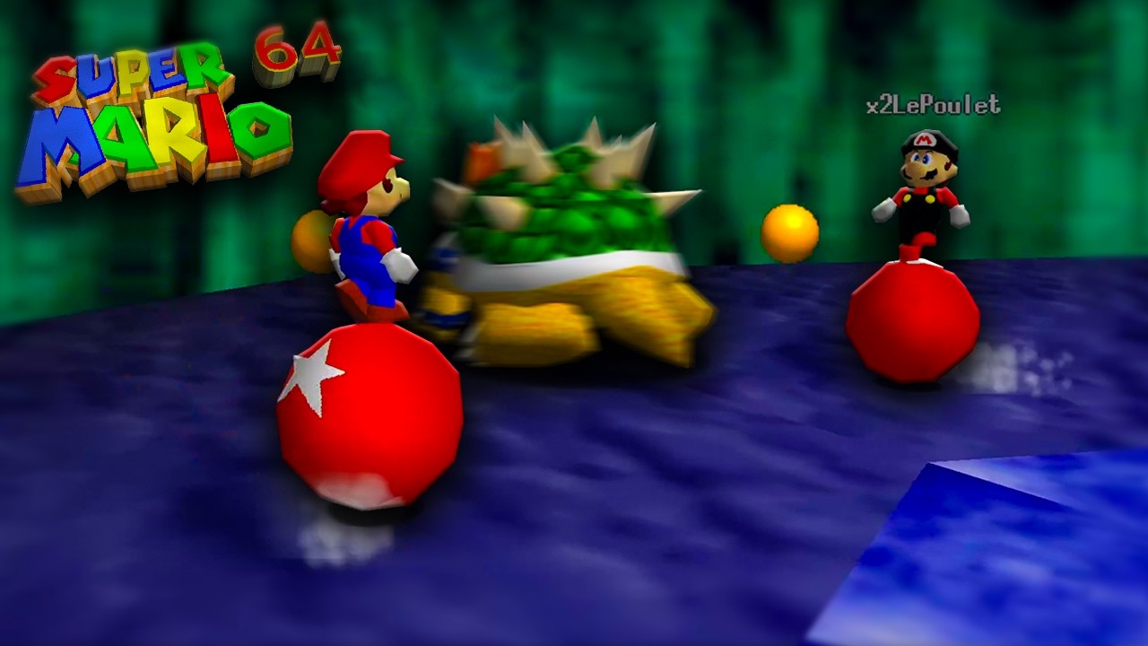 Ensemble de mouvements de balle sur Super MARIO 64 avec @x2LePoulet (1/2)
