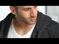 Tinted Men 39 S Cotton Blend Hooded Cardigan Tj5407