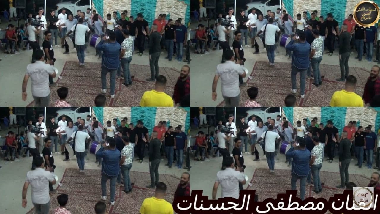 الفنانين_مصطفى الحسنات_غسان طلفاح _عمي يابو البار أنت بديرة _اقوا مجوز اجنان ولعت_العريس احمد الخطيب