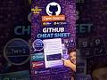 The Ultimate GitHub Cheat Sheet: Pro Tips for Git and GitHub 2026