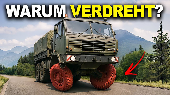 Warum Humpelte Der Tatra 815? Die Antwort Ist Genial
