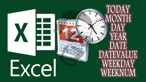 اقوي دوال الوقت والتاريخ ١ - DATE & TIME Function-1