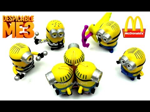 McDonalds Happy Meal Toy 2020 DESPICABLE ME Minions The Rise of Gru RUSSIA GOLD 