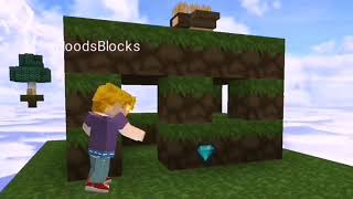 Minecraft in a nutshell but it's blockman go