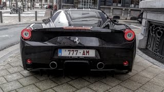 Startup Ferrari 458 Speciale Sound, Driving and Revving !