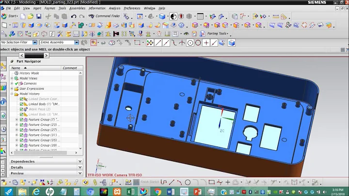 How to create Core and Cavity in Ug Nx // Mold Design // Mold wizard