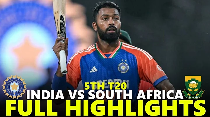 India vs South Africa 5th T20 2025 Full Highlights | IND VS SA