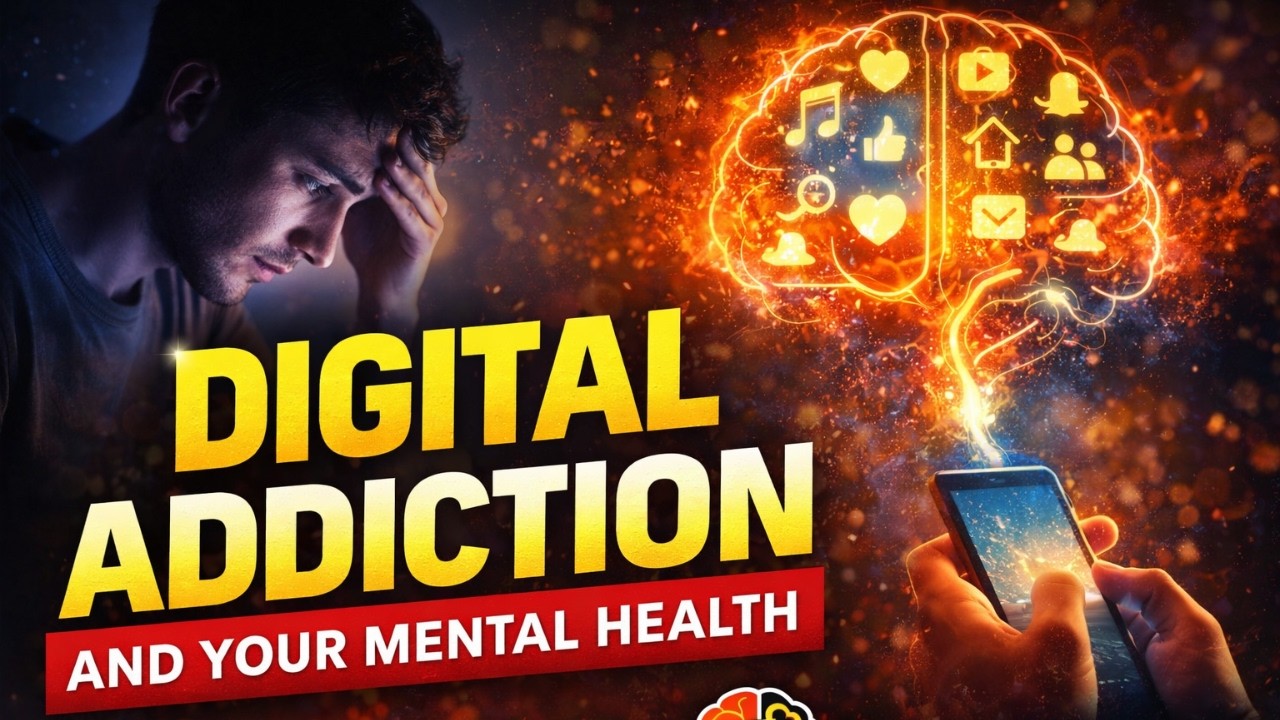 Digital Addiction and Your Mental Health (The Psychology Of Mind) - YouTube