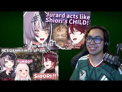 Jurard And Shiori Are Hilarious! Jurard And Shiori Collab Clips REACTION