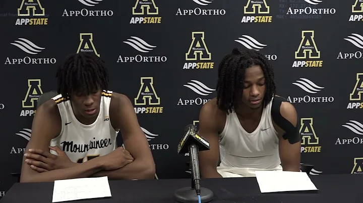 MBB: CJ Huntley/Terrance Harcum Presser (11/18/22 vs Campbell)