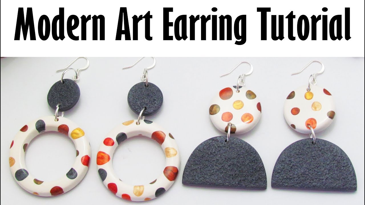 How to Make Clay Earrings + Cool DIY Clay Jewelry Techniques