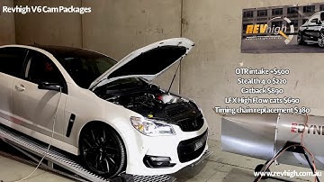 Revhigh V6 Cam and Dyno Tune Package! 230rwkw VF SV6!