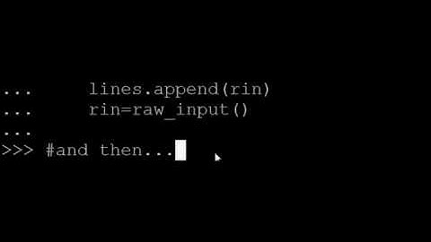 basic editing in REPL with pys60