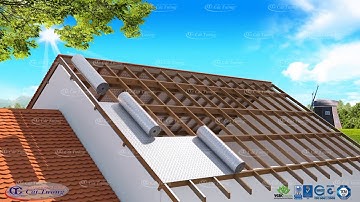 Hướng dẫn thi công tấm cách nhiệt cát tường cho mái ngói - Hotline : 0988886177