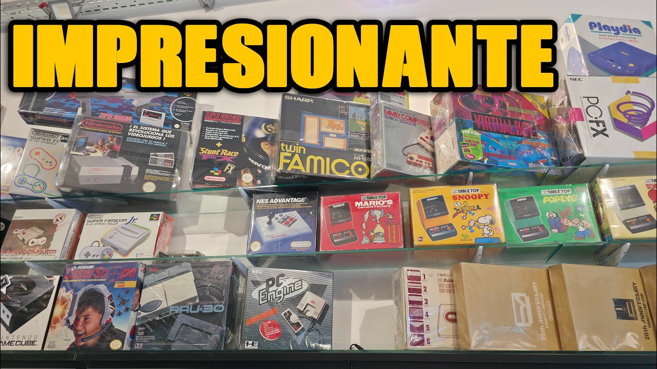 La tienda MAS BONITA de Madrid | ¡VAYA COLECCION DE CONSOLAS TIENEN!
