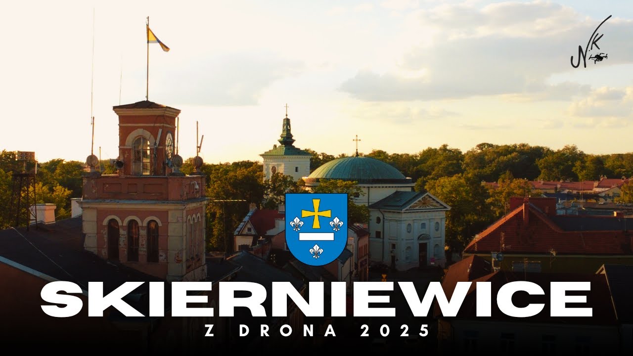SKIERNIEWICE Z DRONA 4K (2025)
