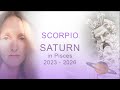 SCORPIO: Saturn in Pisces / Saturn transiting the 5th House: 2023 – 2026