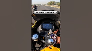 Yamaha R15 M vs Karizma XMR 🔥 #shorts #r15m