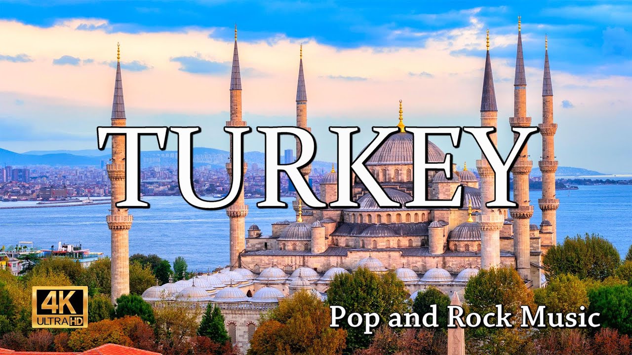 Turkey - Flying Over Turkey - Pop and Rock Music - Istanbul, Cappadocia, Ephesus, Pamukkale, Troy