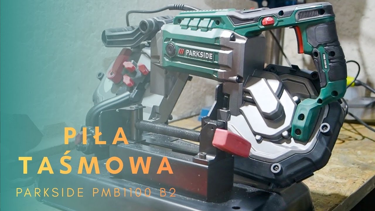 Test piły taśmowej Parkside PMB 1100 B2 oraz początek budowy półki na buty