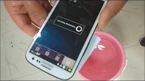 GETSMART RFID tag test in water