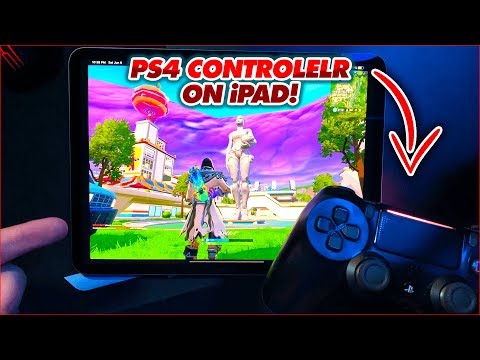 USE PS4 CONTROLLER WITH IOS GAMES (LIKE FORTNITE) // CONNECT CONTROLLER TO IOS 13 NO JAILBREAK