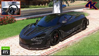 Mclaren 720S Coupe by Mansory - Logitech G920 Steeri