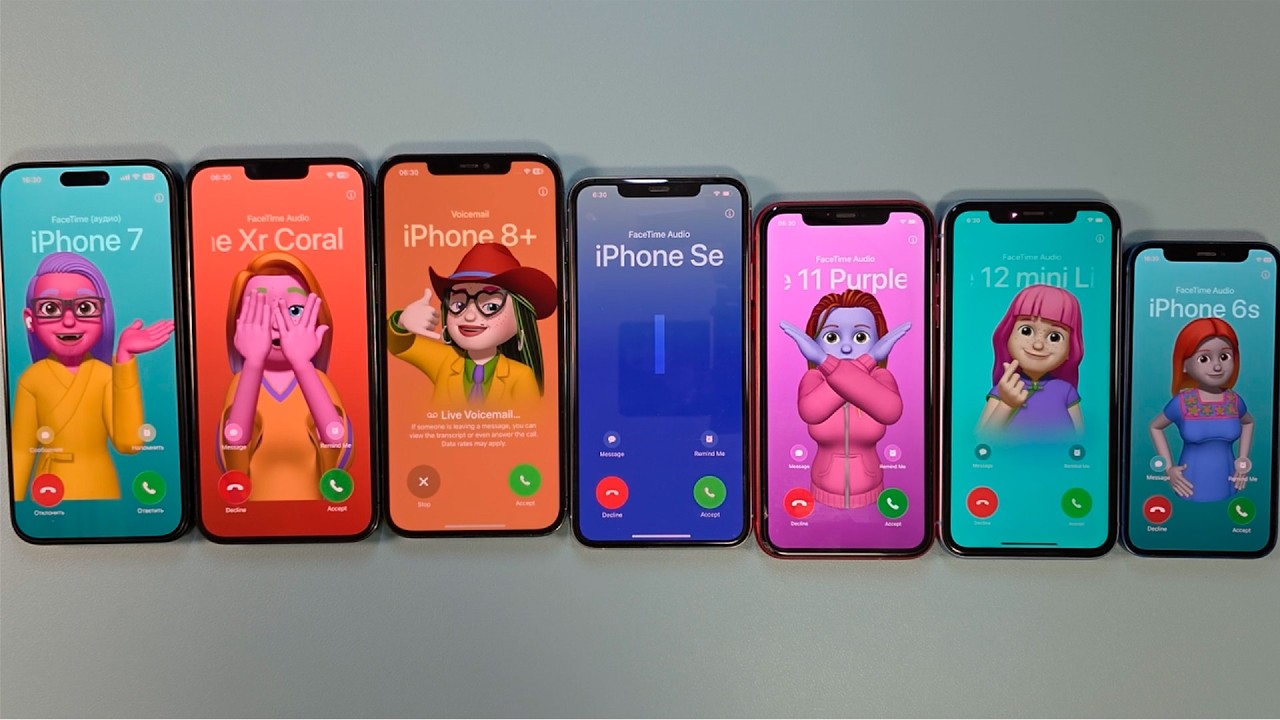 facetime incoming call & outgoing call iphone 11 iphone 12 pro max iphone 13 pro max iphone 15 pro m