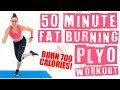 50 Minute At Home Fat Burning Plyo Workout 🔥Burn 700 Calories! 🔥
