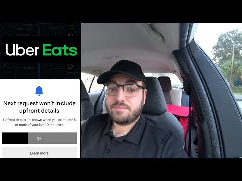 Uber Eats New Upfront Details Update Is Terrible...