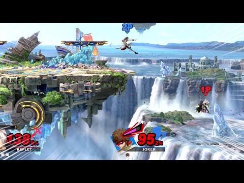 空撃ちエルウィンドを使えば魔導書が無くても復帰出来ます！【スマブラSP/ルフレ】