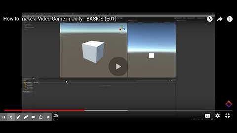 Tape [21] How to make a Video Game in Unity - BASICS (E01)