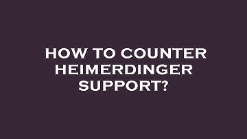 How to counter heimerdinger support?