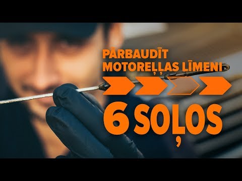 Kā pārbaudīt automašīnas motoreļļas līmeni | AUTODOC