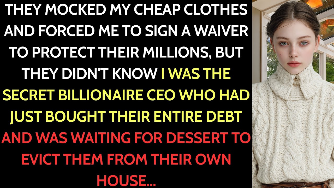 I Acted Poor And Naive At Dinner With My Boyfriend’s Rich Parents — The Reveal Shocked Everyone...