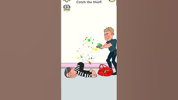 Catch the thief! : impossible Date 😍🧠🎮 Game/Android X iOS #shorts
