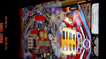 Virtual pinball machine with hyperpin front end.