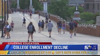 College enrollment decline