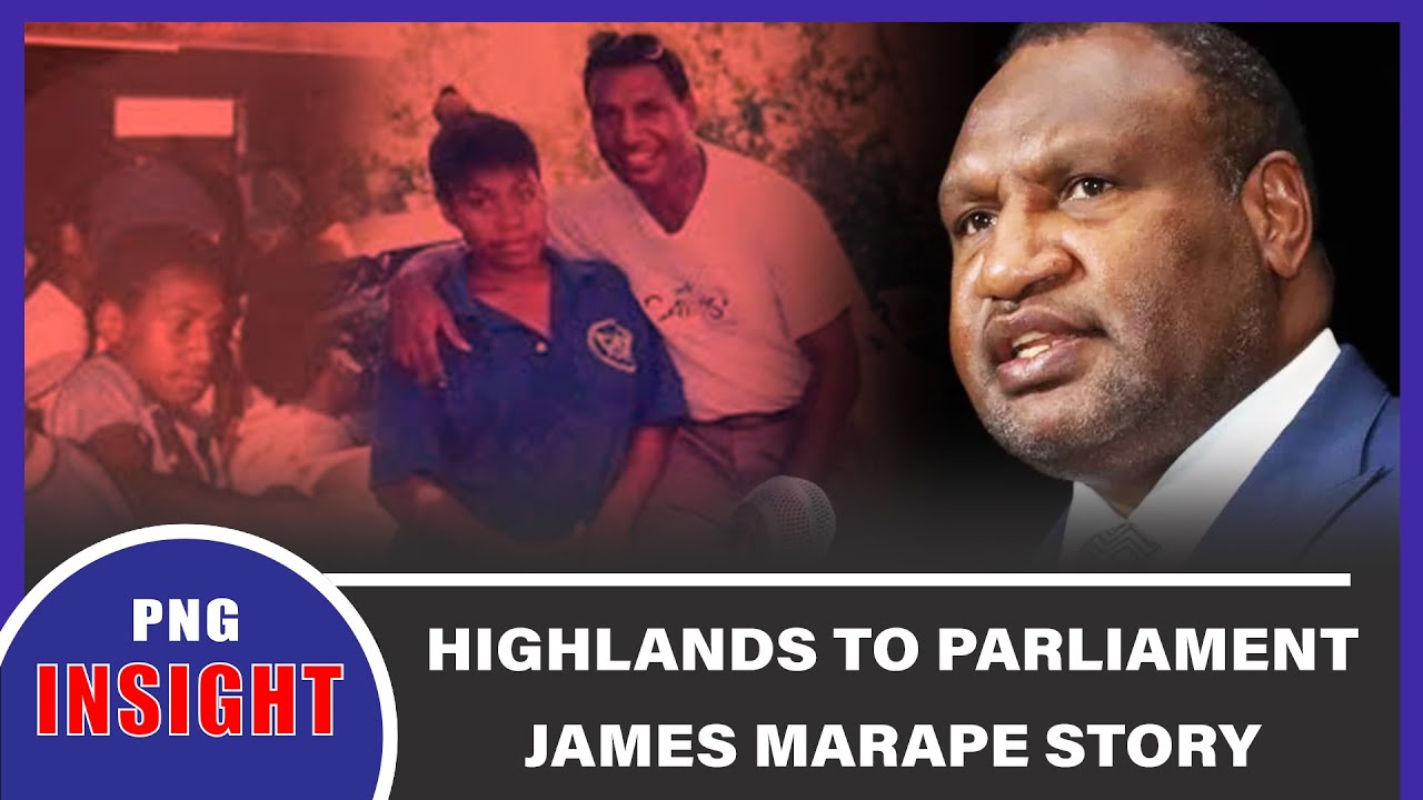 From Highlands to Parliament. JAMES MARAPE STORY