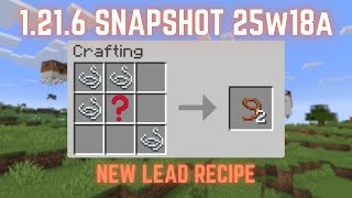 Firework Rocket Buff & Lead Changes - 25w18a Minecraft Summer Drop Snapshot Overview