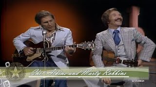 Video thumbnail of "Chet Atkins and Marty Robbins(Marty Robbins show)"